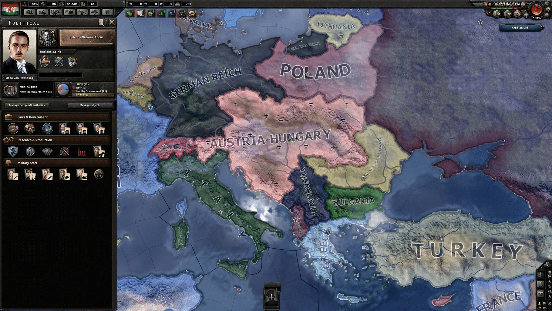 Hearts of Iron IV: Death or Dishonor screenshot