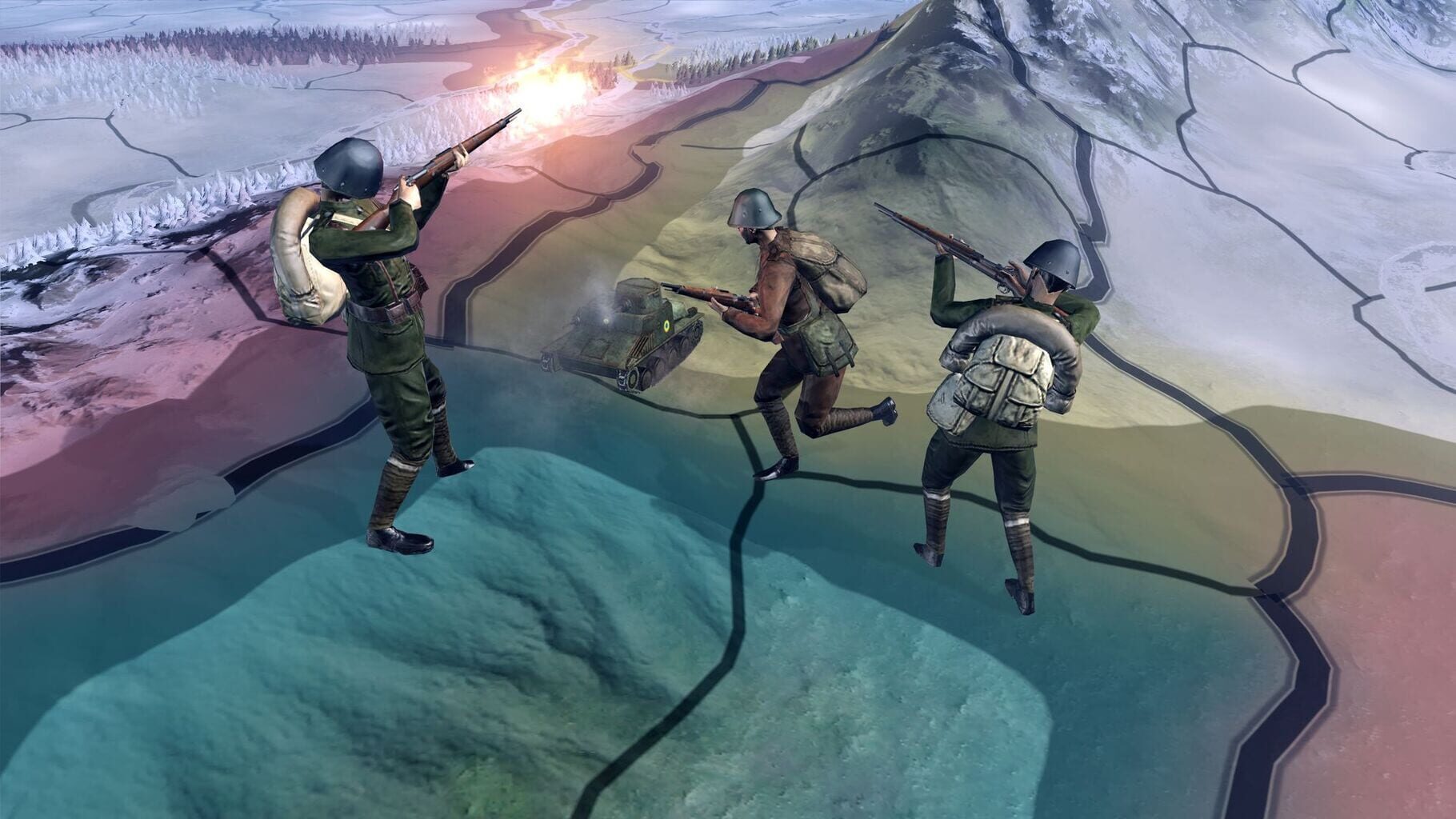 Captura de pantalla - Hearts of Iron IV: Death or Dishonor