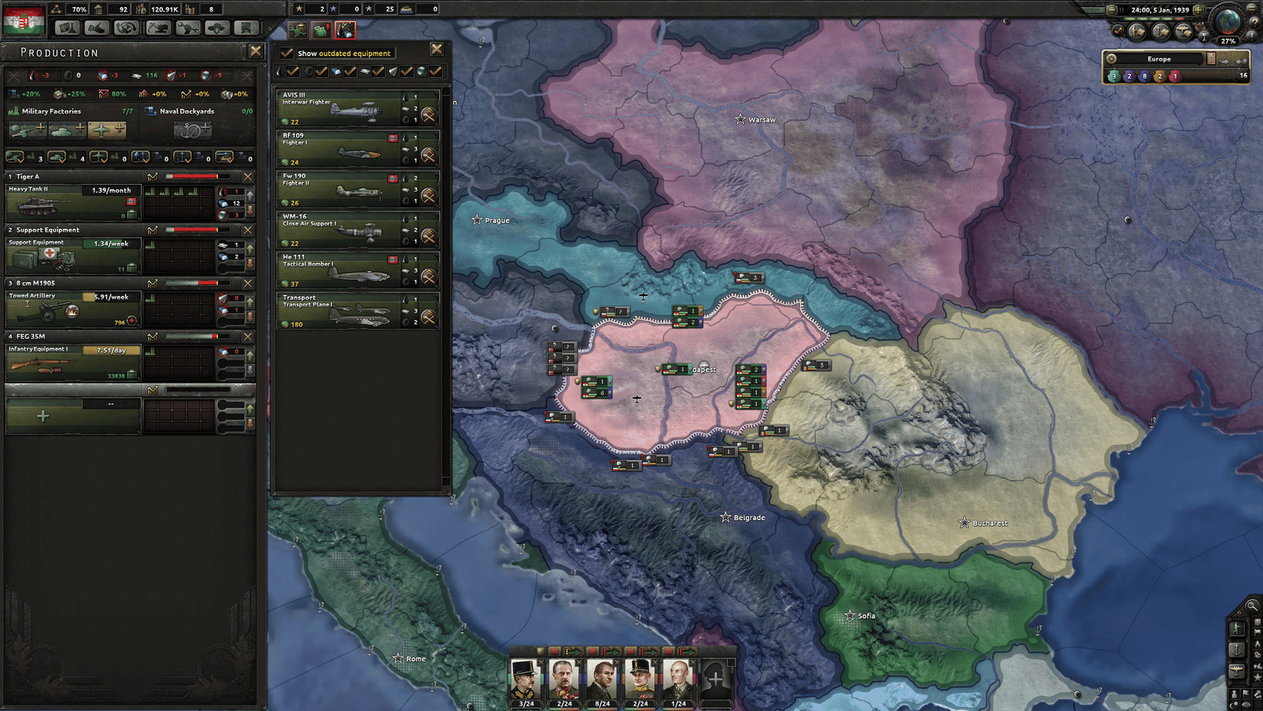 Hearts of Iron IV: Death or Dishonor screenshot