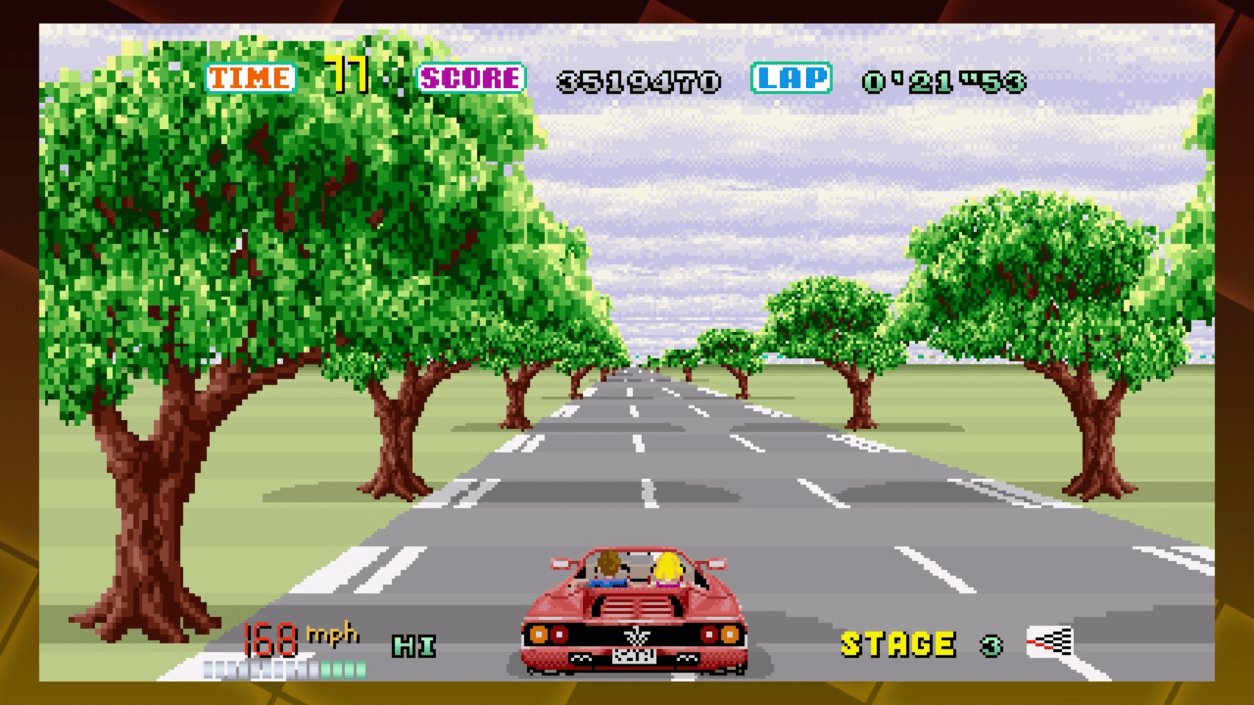 Sega Ages Out Run screenshot