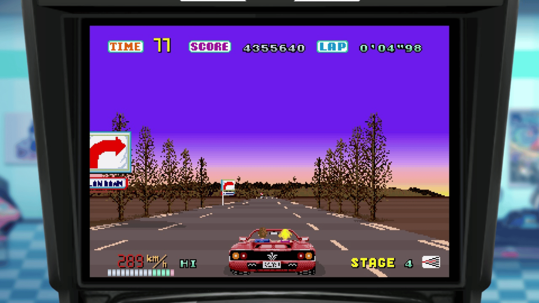 Sega Ages Out Run screenshot