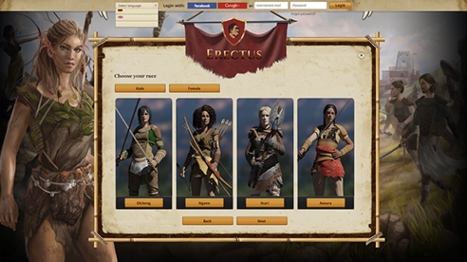 Erectus the Game - Screenshot