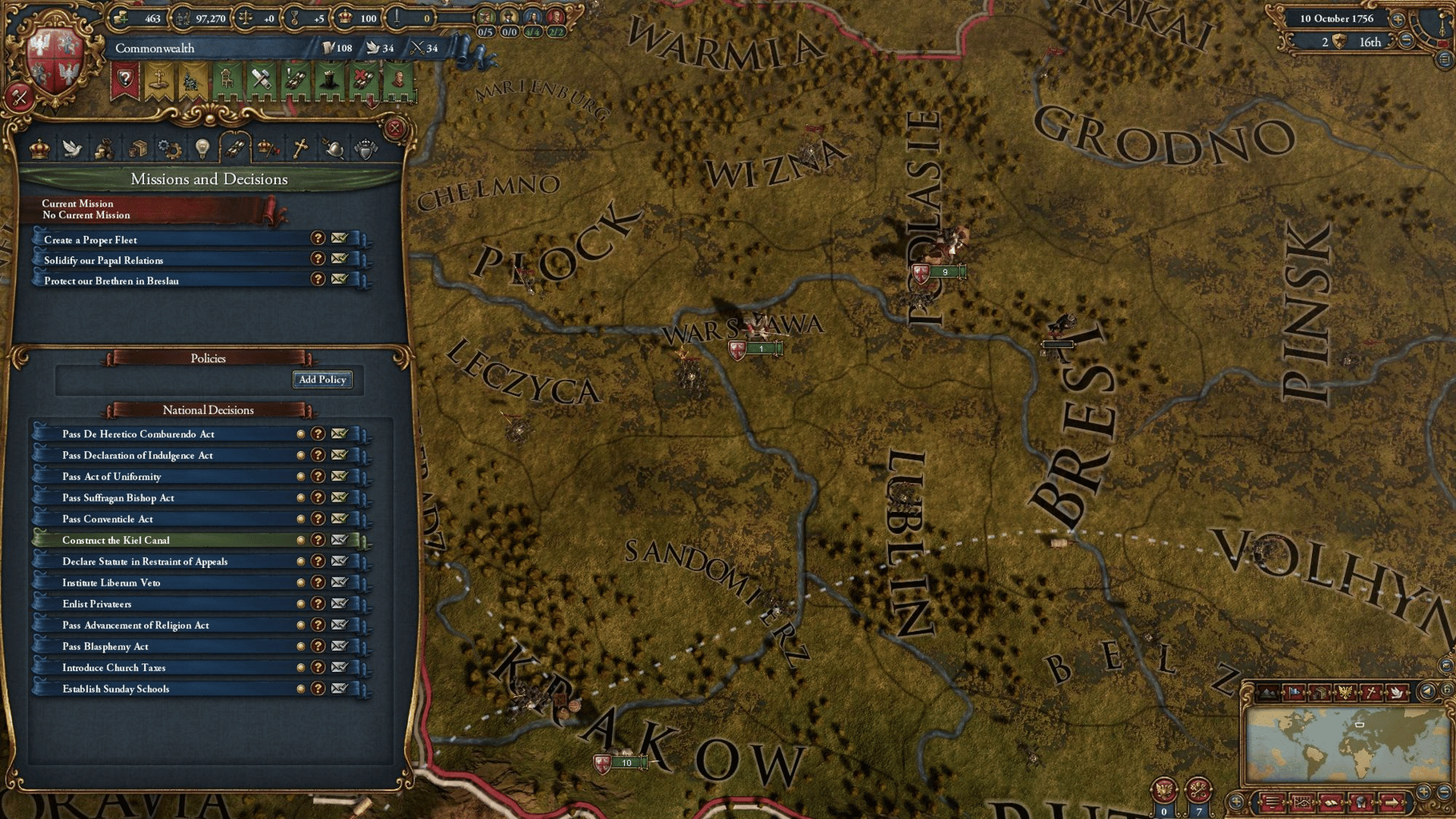 Europa Universalis IV: Res Publica screenshot