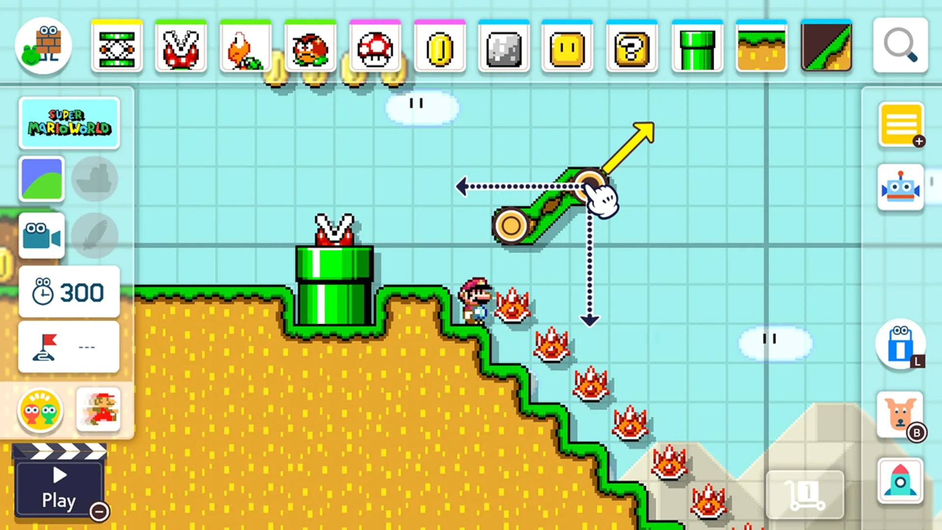 Captura de pantalla - Super Mario Maker 2