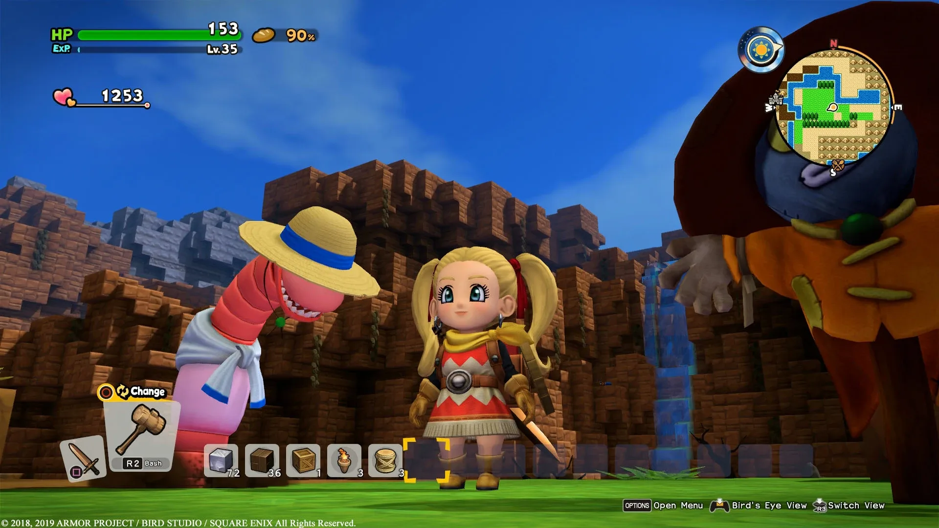 Captura de pantalla - Dragon Quest Builders 2