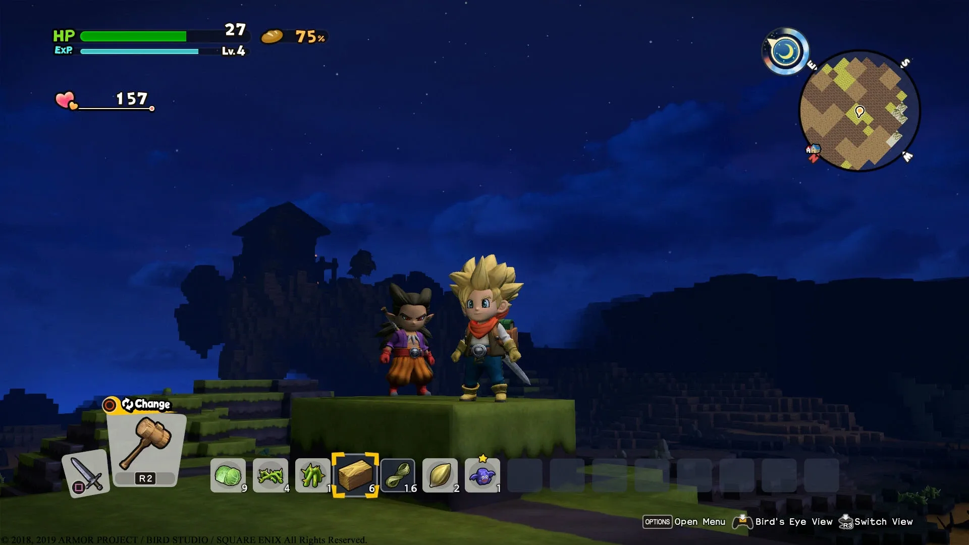 Captura de pantalla - Dragon Quest Builders 2