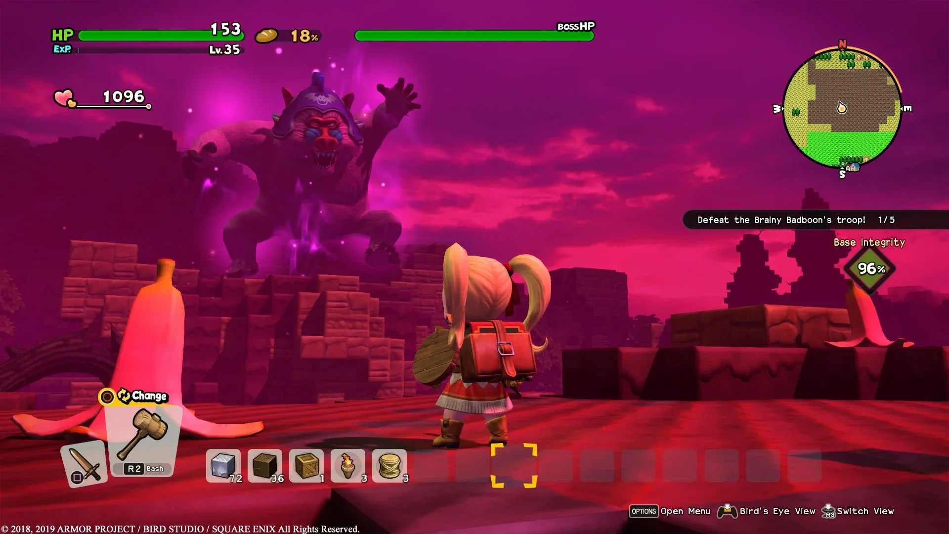 Captura de pantalla - Dragon Quest Builders 2