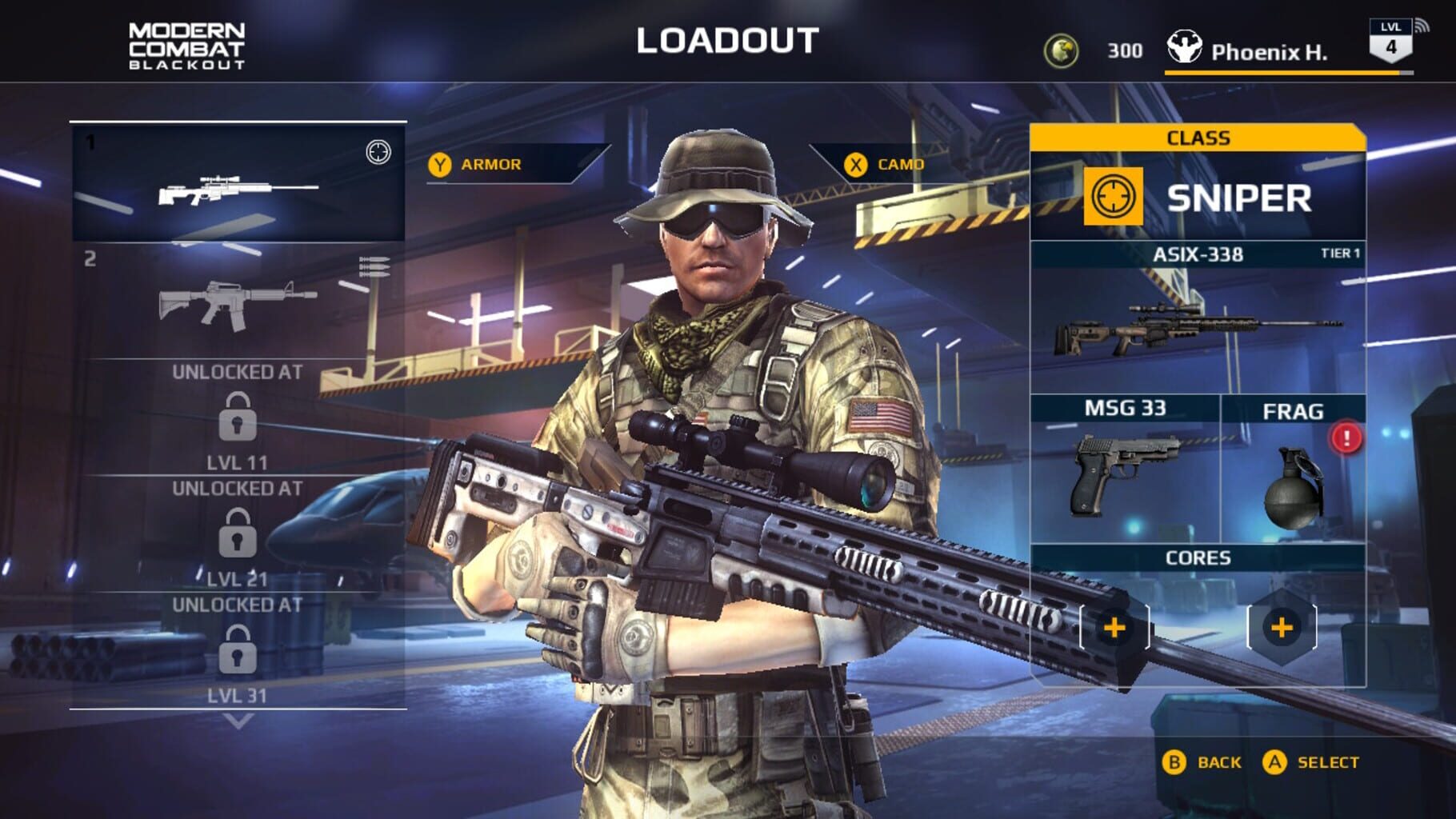 Modern Combat 5 screenshots