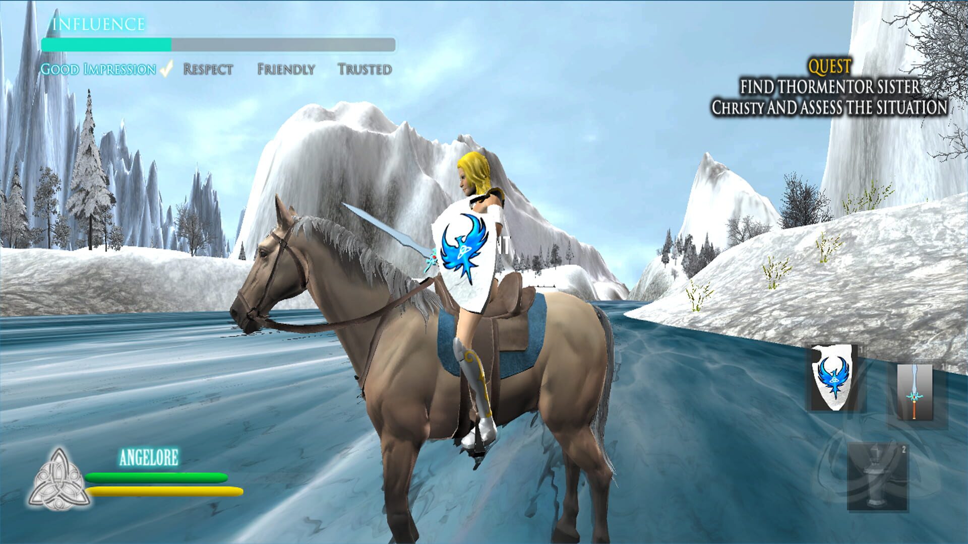 Angel Light the Elven Truce - Screenshot