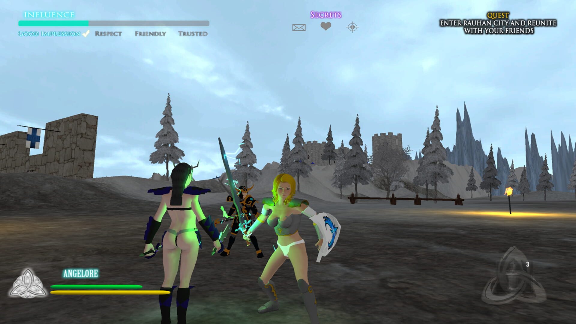 Angel Light the Elven Truce - Screenshot