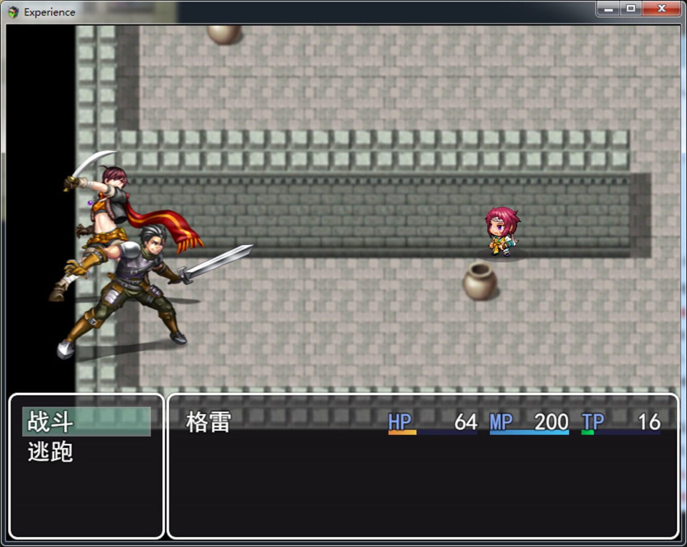Experience - Screenshot