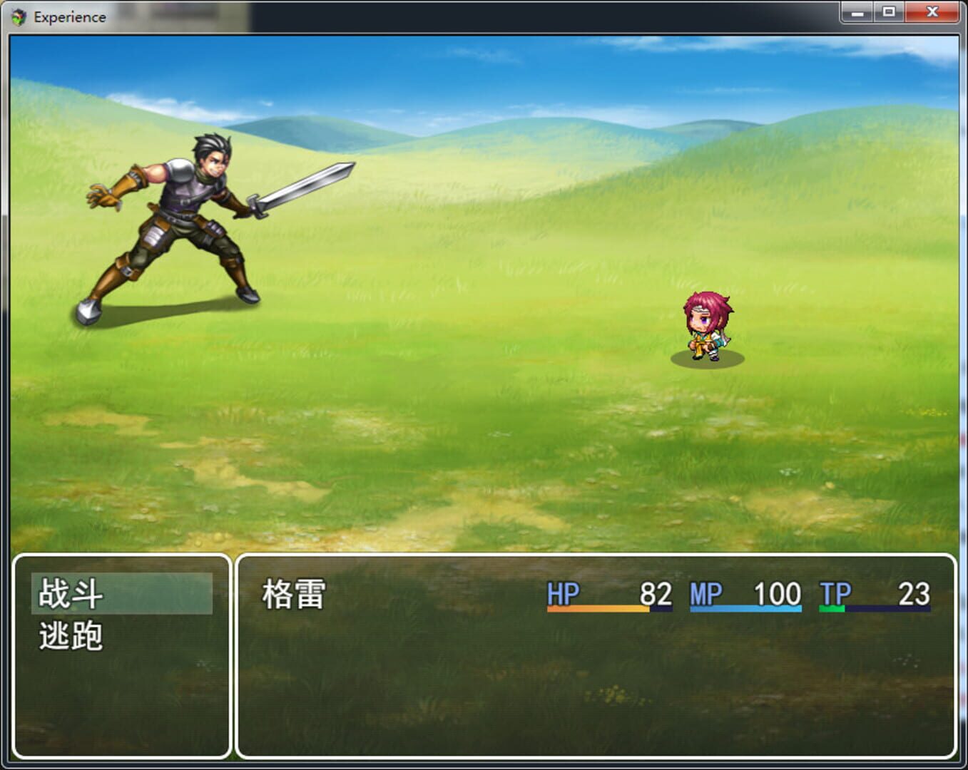 Experience - Screenshot