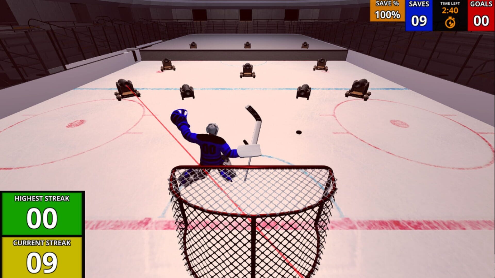 Hockey Camp - Goaltender - Screenshot