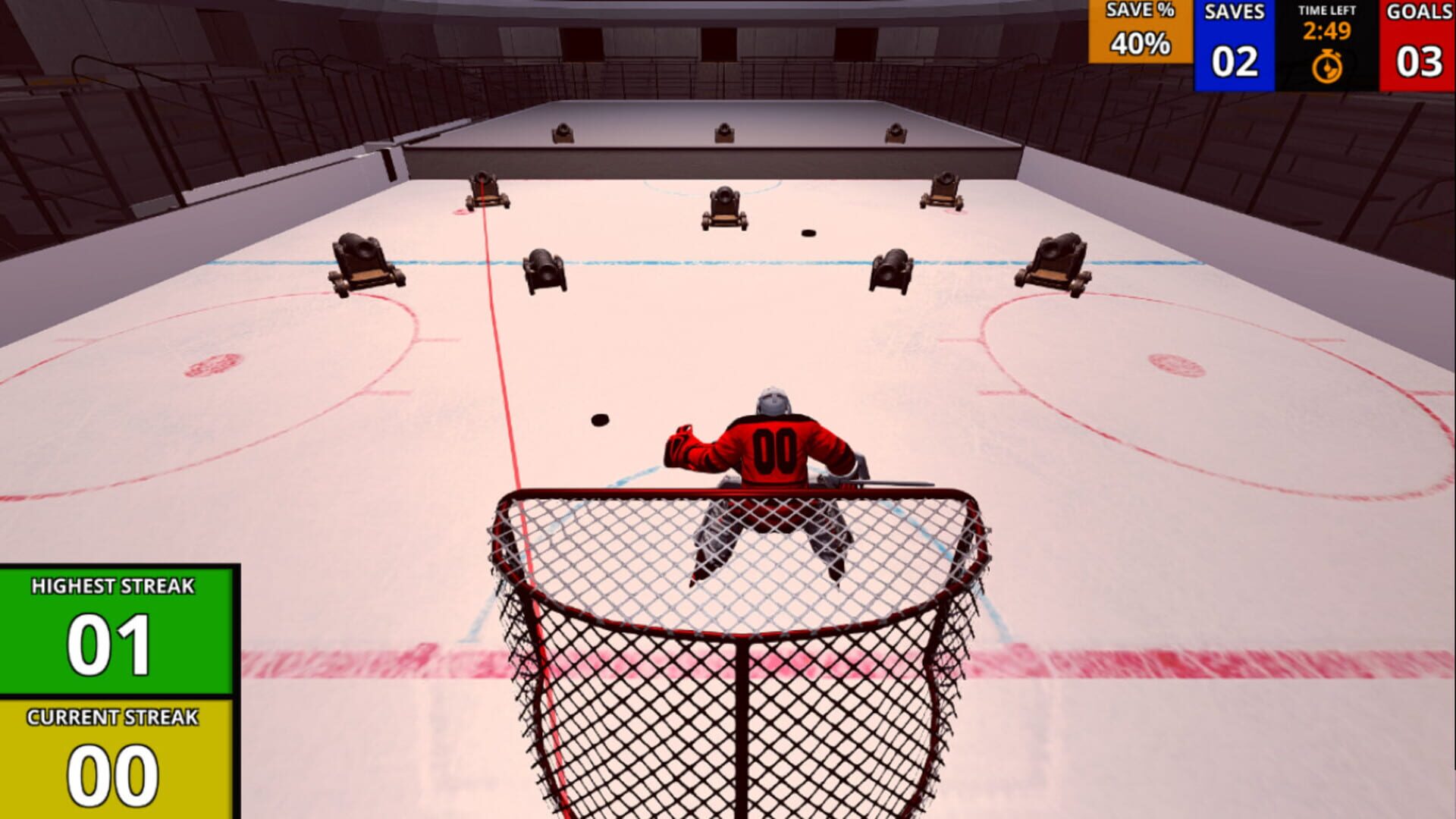 Hockey Camp - Goaltender - Screenshot