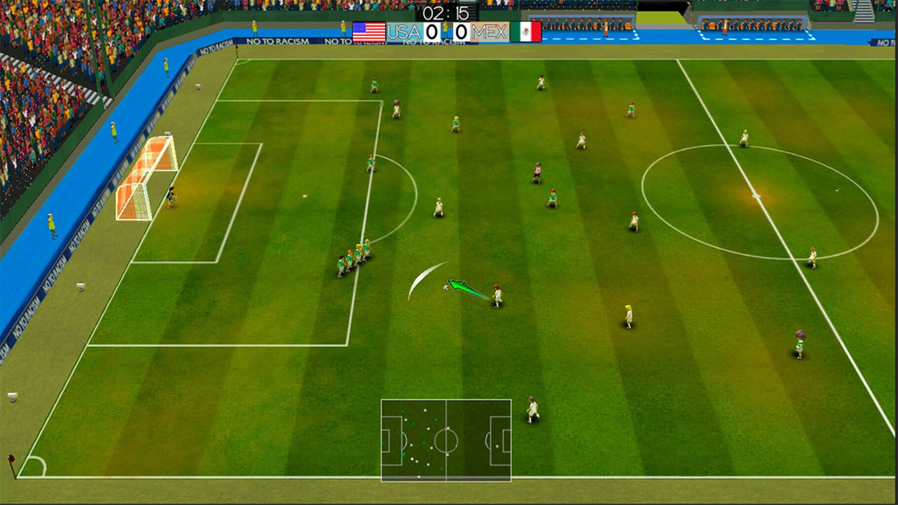 Captura de pantalla - Super Arcade Soccer