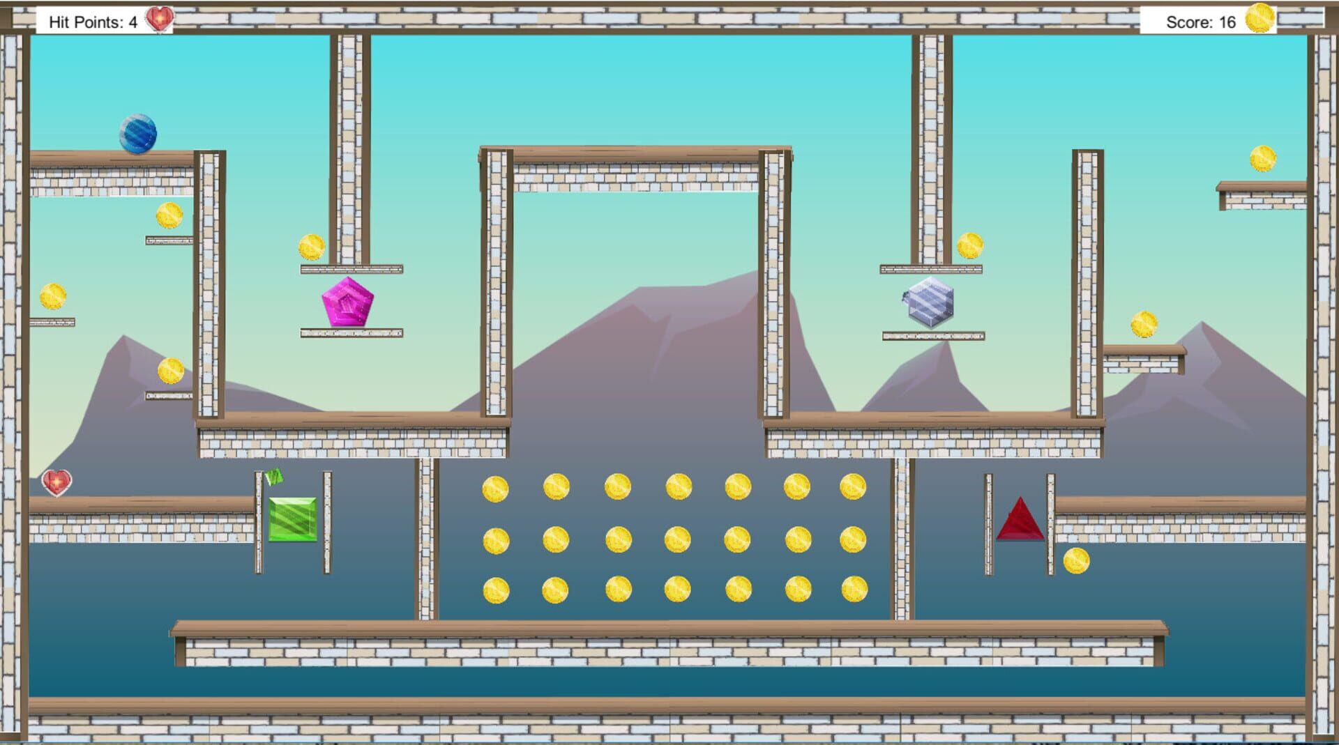 Homing Shapes - Screenshot