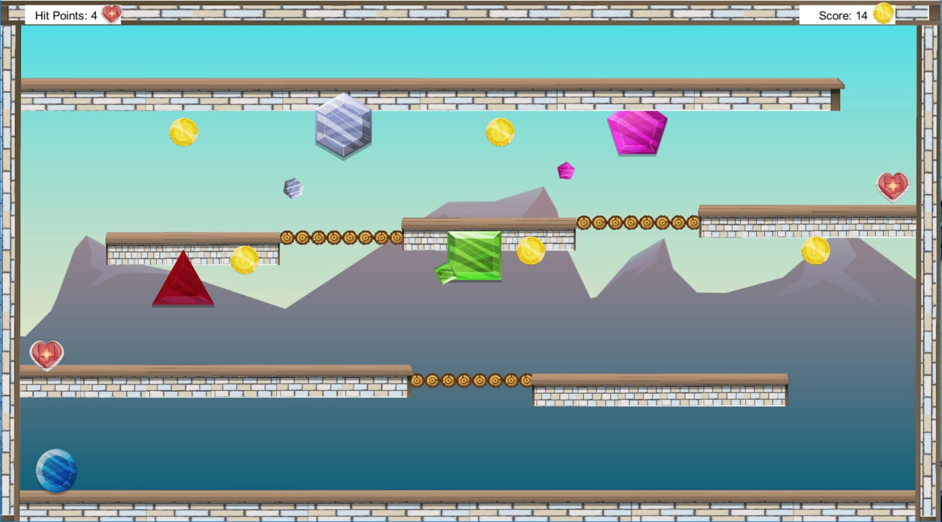 Homing Shapes - Screenshot