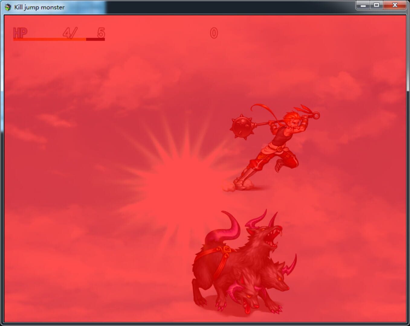 Kill jump monster - Screenshot