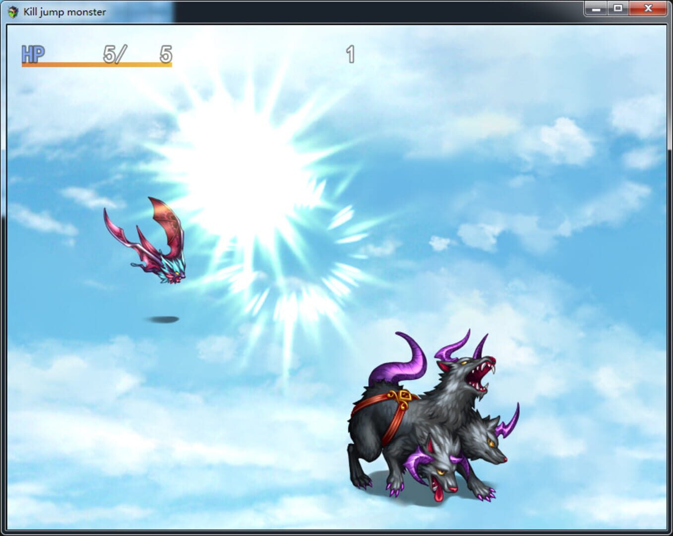 Kill jump monster - Screenshot
