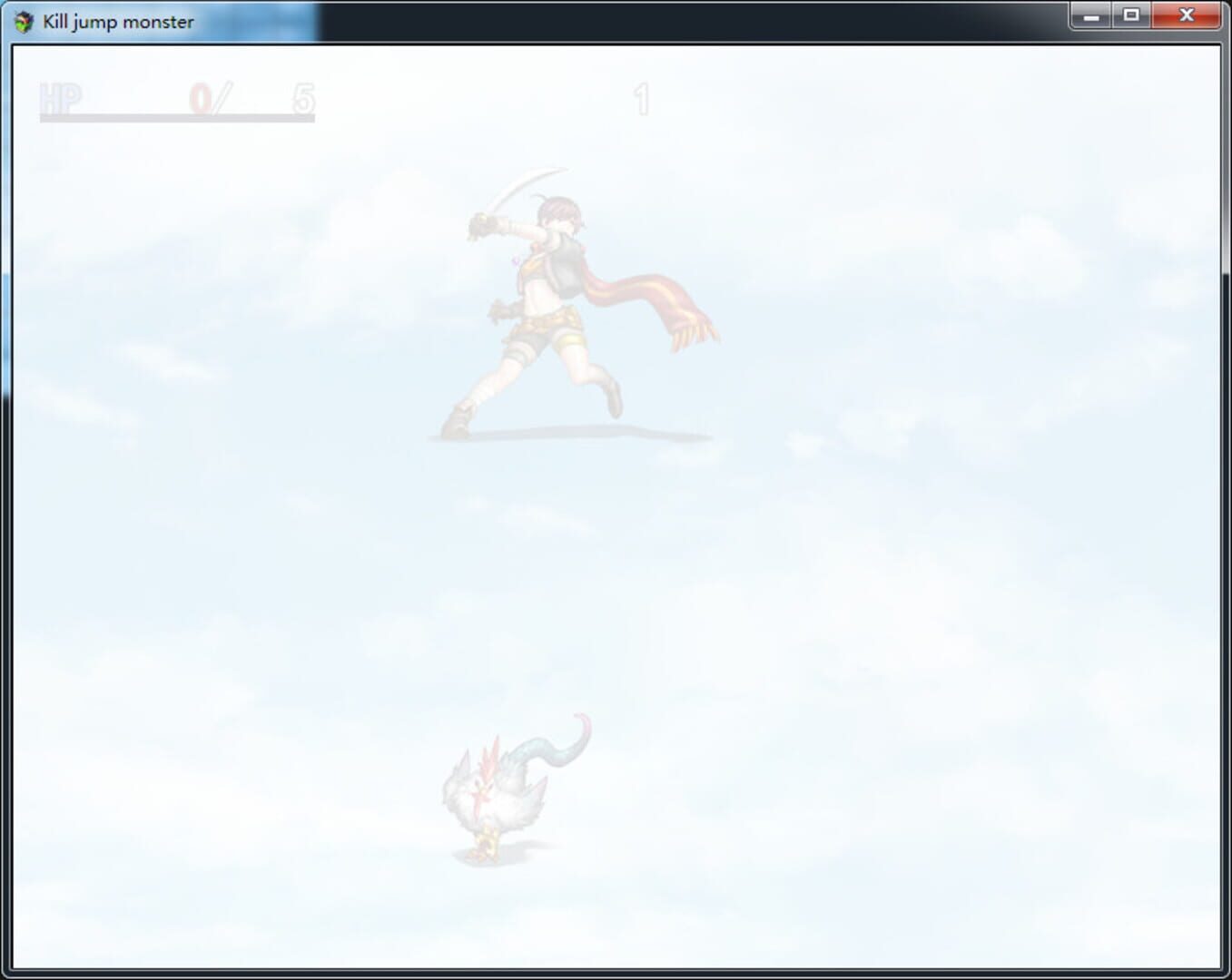 Kill jump monster - Screenshot