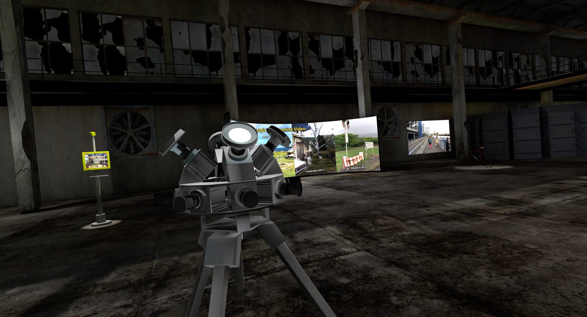 The Virtual Reality Museum of Immersive Experiences - Screenshot