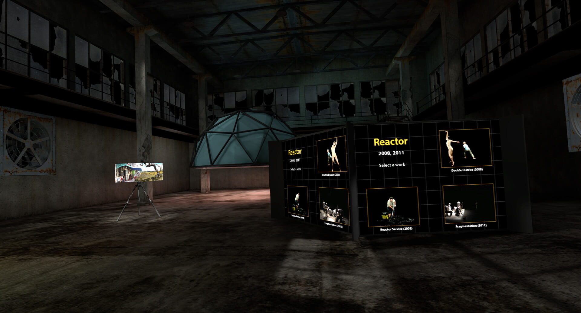 The Virtual Reality Museum of Immersive Experiences - Screenshot