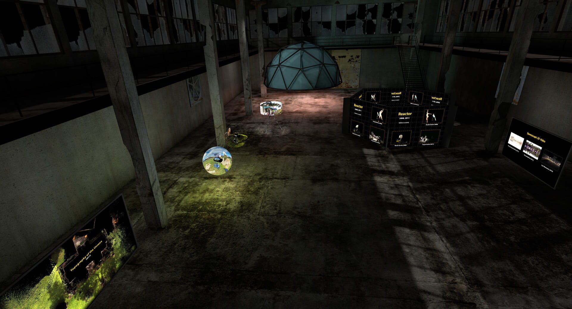 The Virtual Reality Museum of Immersive Experiences - Screenshot