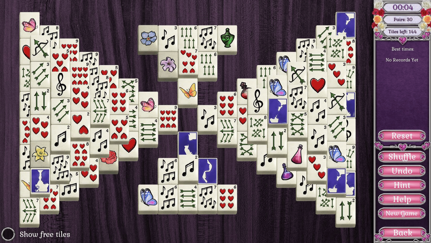 Jewel Match Solitaire L'Amour screenshot