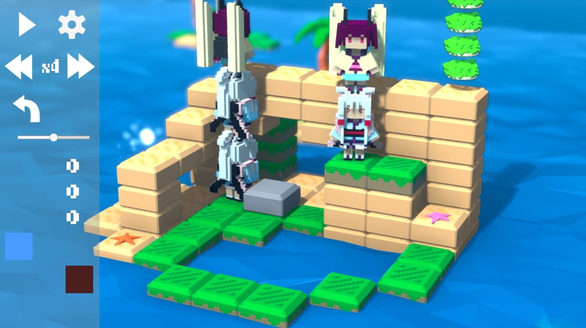Kiritan vs. Kanitan: Zunda-mochi Defense! - Screenshot