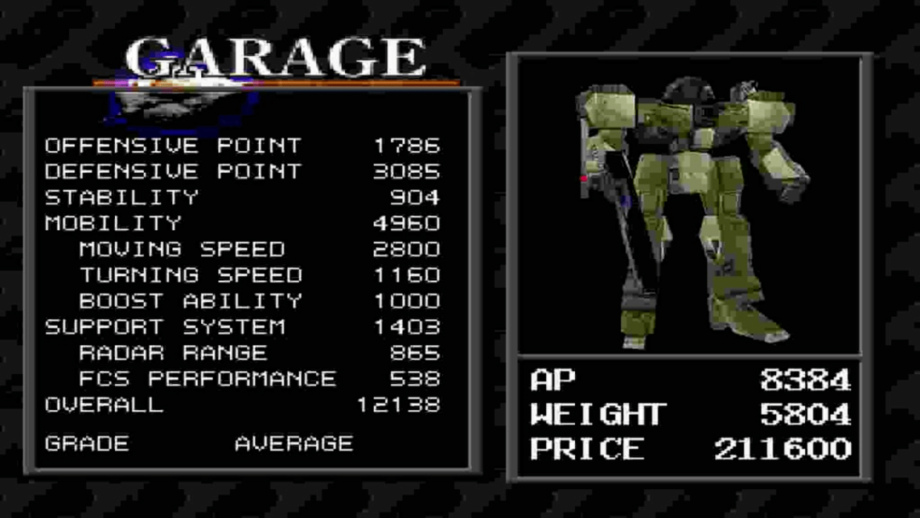 Armored Core screenshot