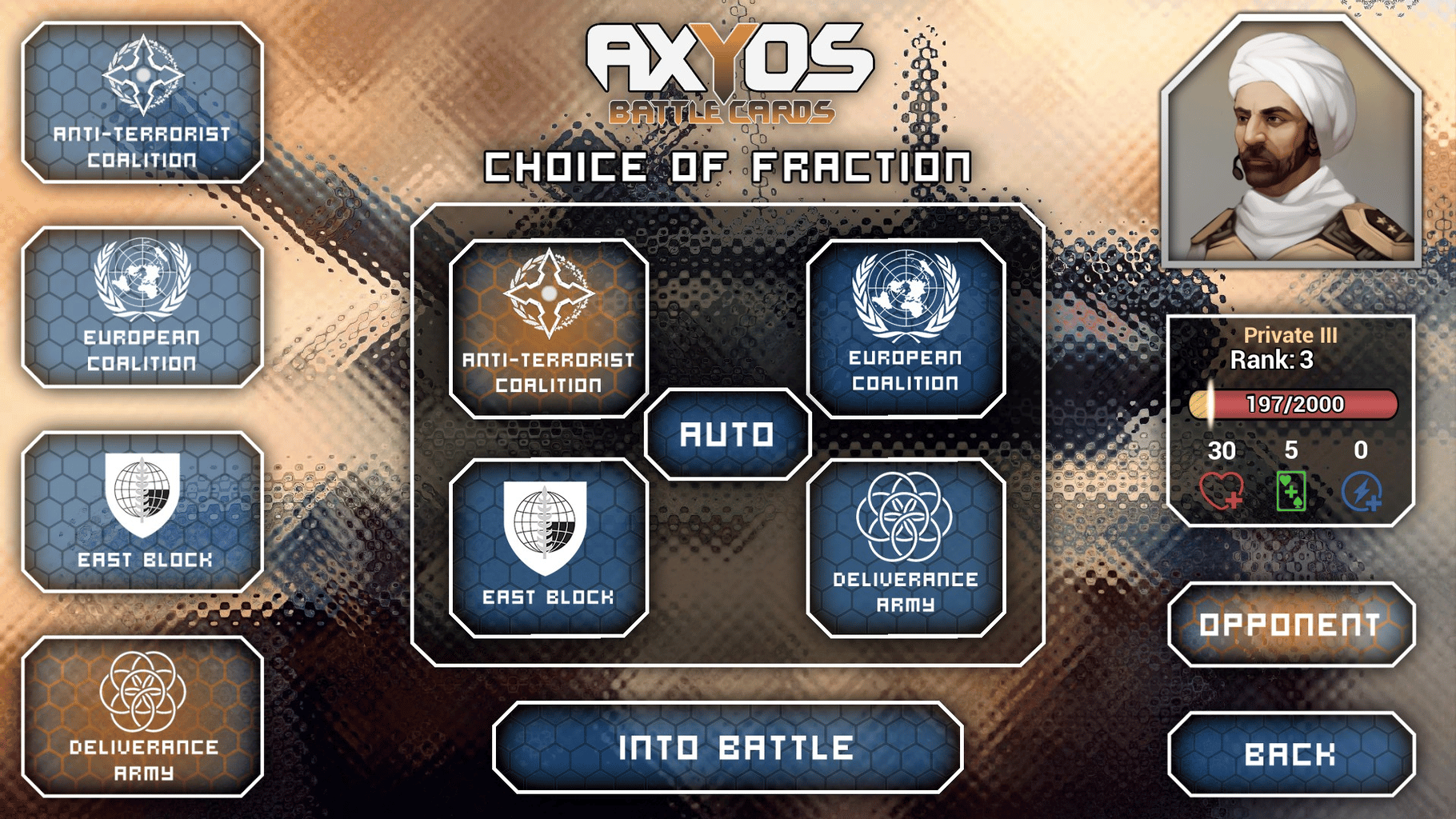 Axyos: Battlecards screenshot