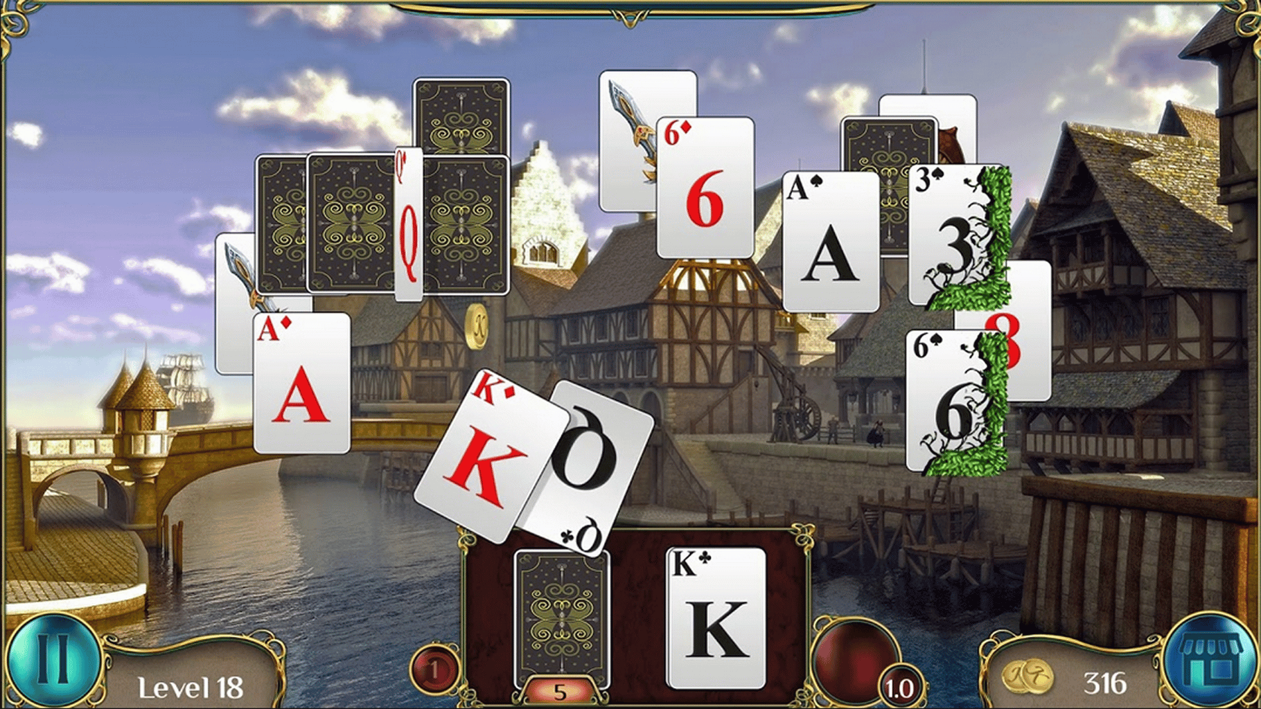 The Far Kingdoms: Awakening Solitaire screenshot