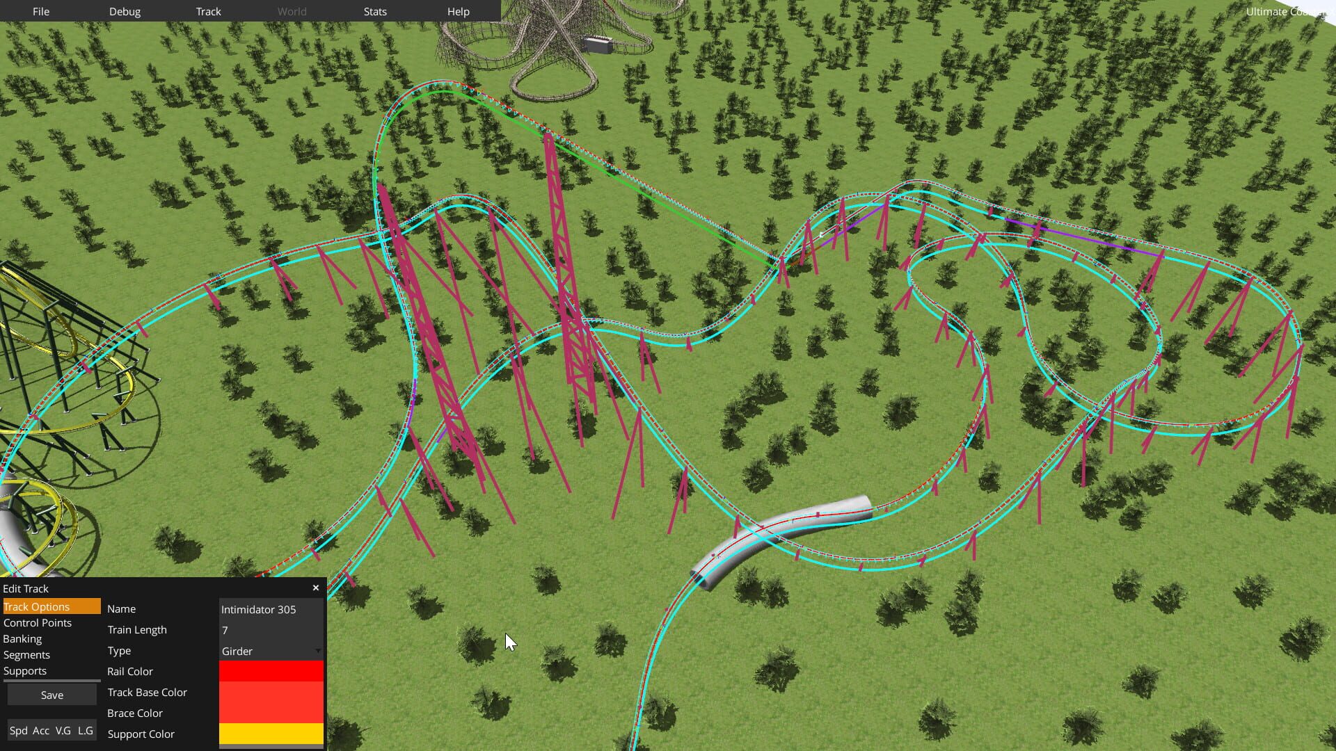 Ultimate Coaster X - Screenshot