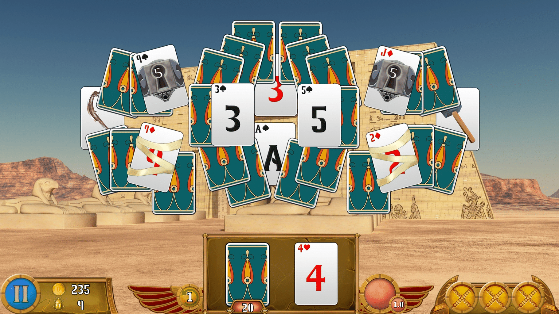 Luxor Solitaire screenshot