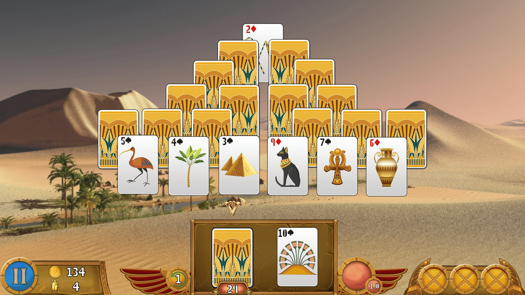 Luxor Solitaire screenshot