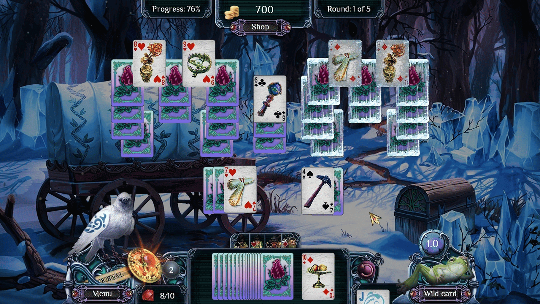 Winter Solitaire screenshot