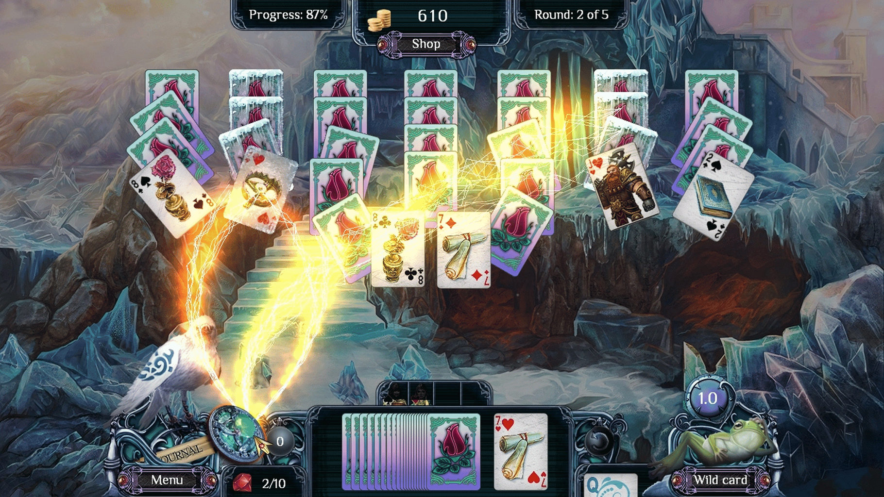 Winter Solitaire screenshot