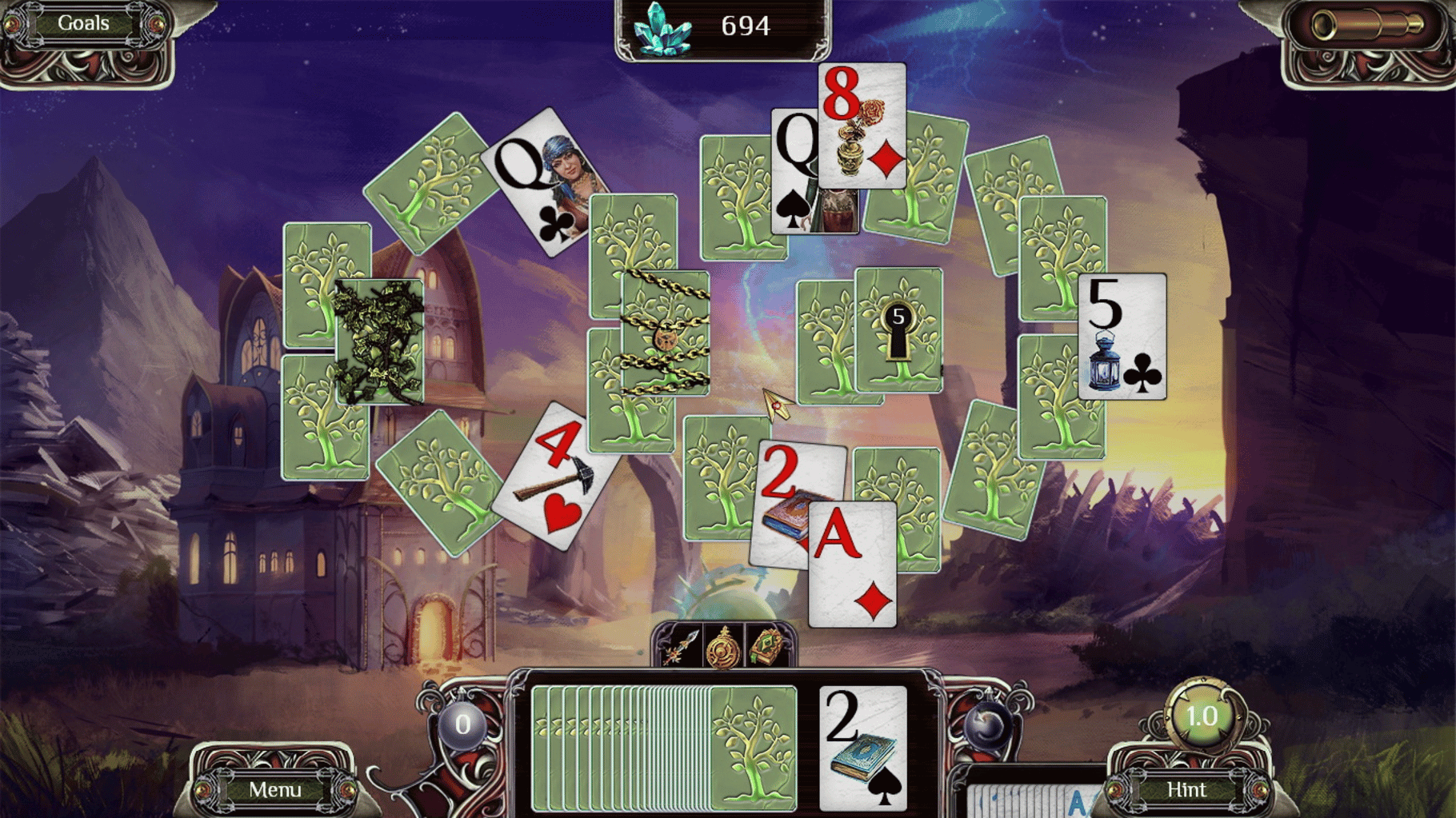 Sacred Grove Solitaire screenshot