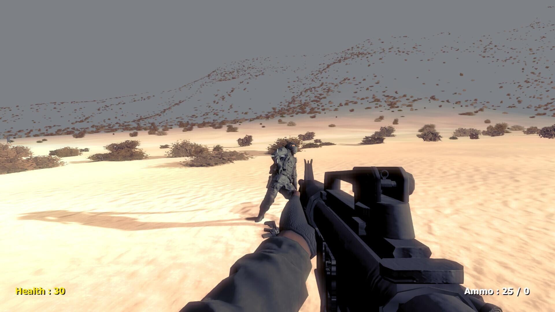 Death of desert - Screenshot