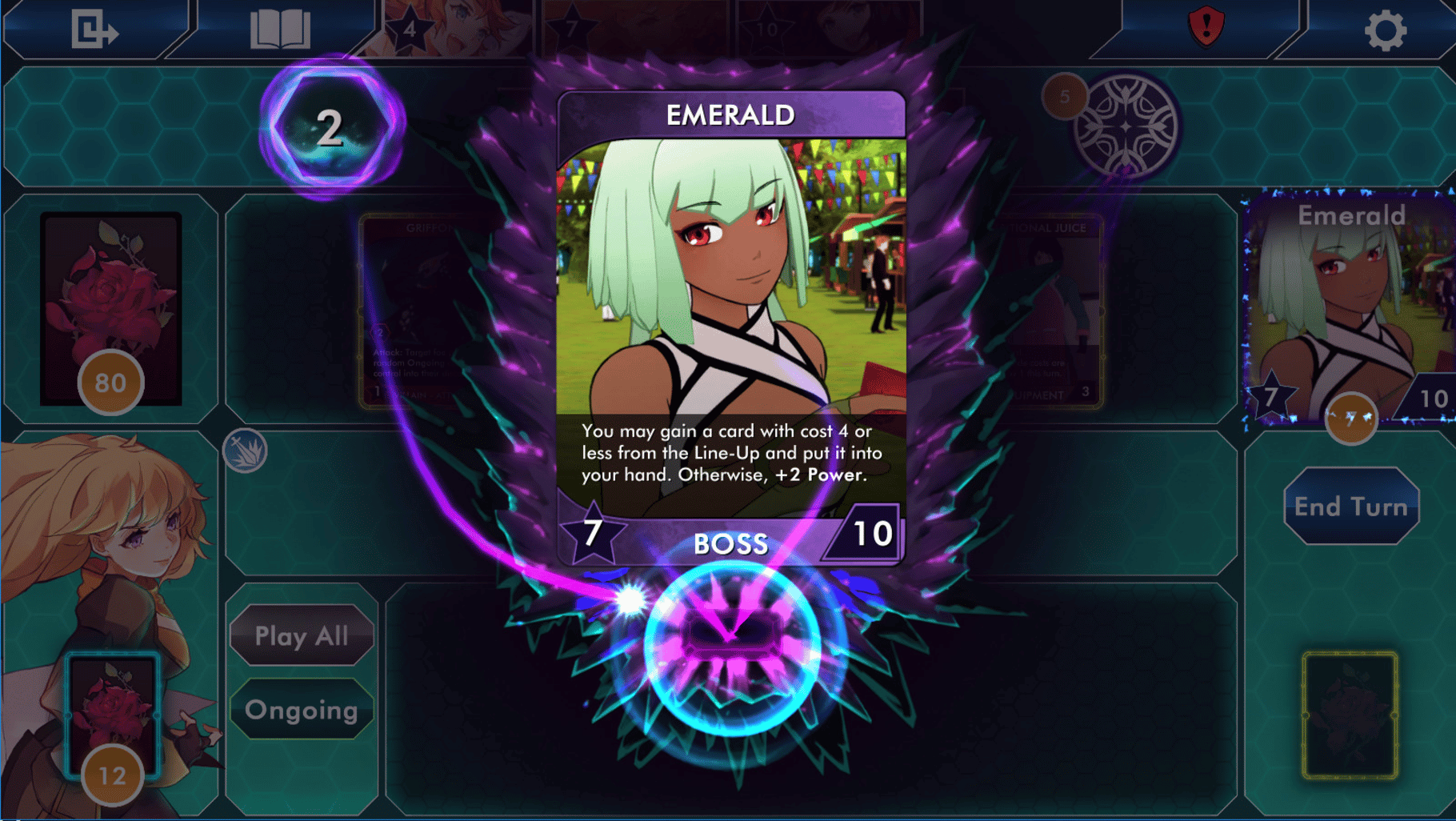 RWBY Deckbuilding Game screenshot