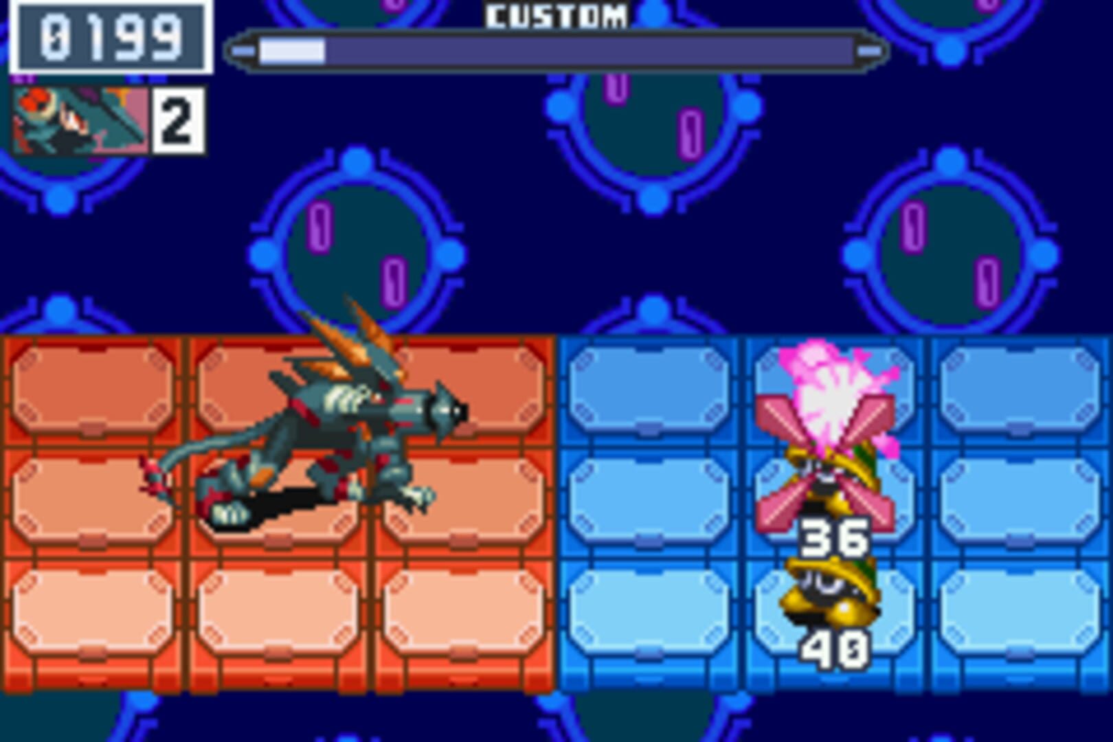 Captura de pantalla - Mega Man Battle Network 6: Cybeast Gregar