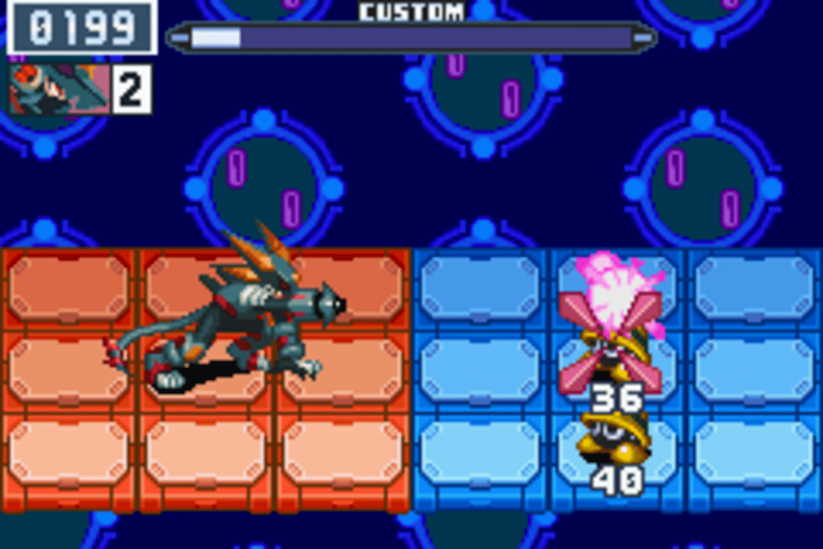 megaman battle network 6 cybeast gregar vs falzar