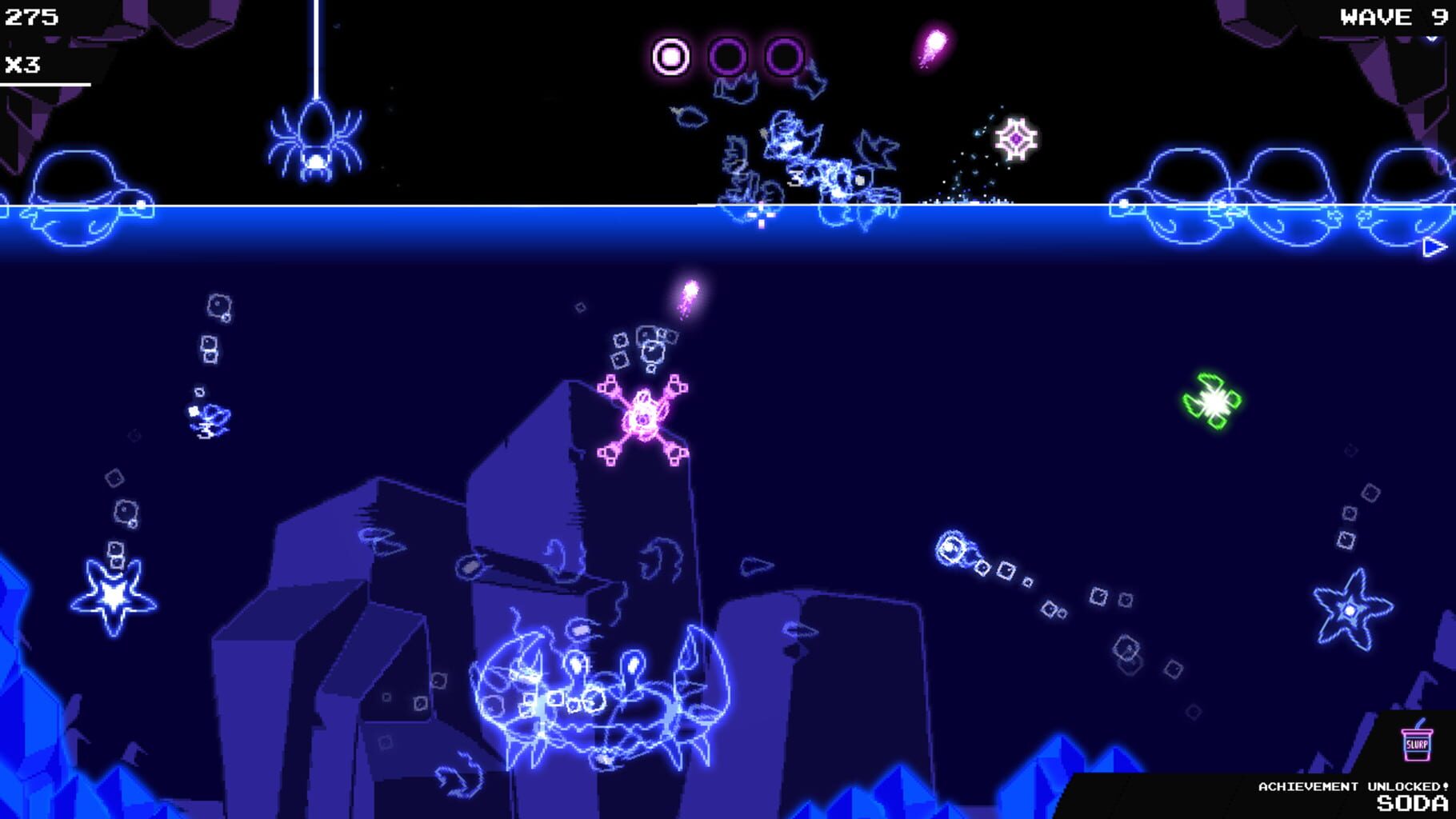 Neon Caves screenshot