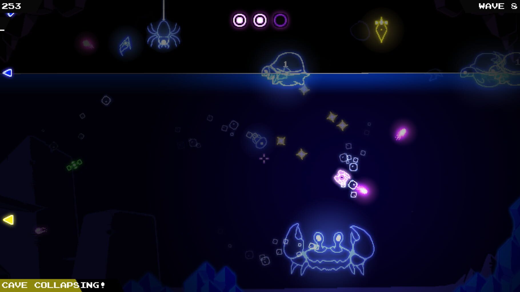 Neon Caves screenshot