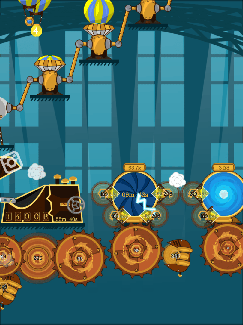 Steampunk Idle Spinner screenshot