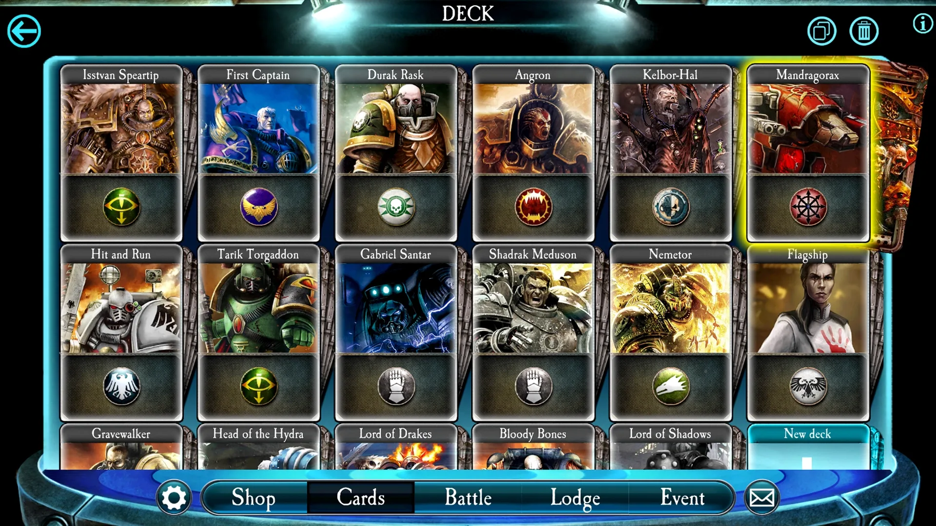 Captura de pantalla - Warhammer: The Horus Heresy - Legions