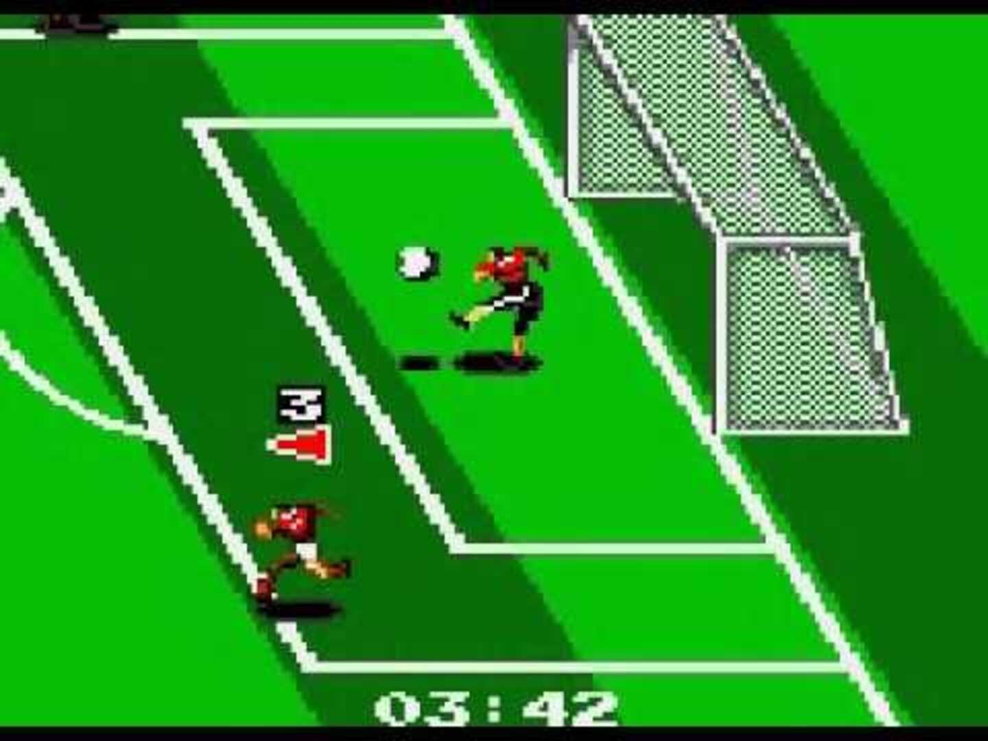 Captura de pantalla - Tengen World Cup Soccer