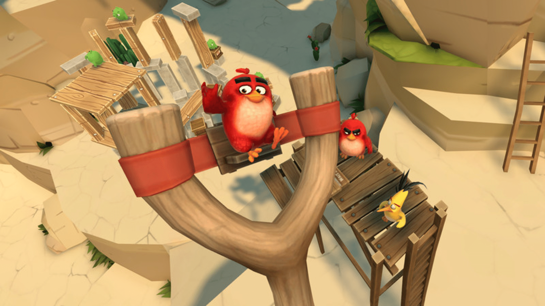 Angry Birds VR: Isle of Pigs screenshot