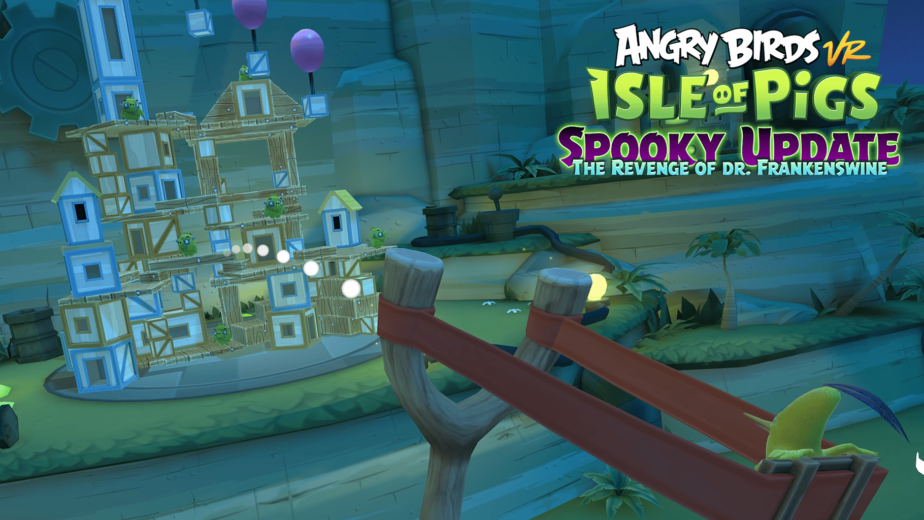 Angry Birds VR: Isle of Pigs screenshot