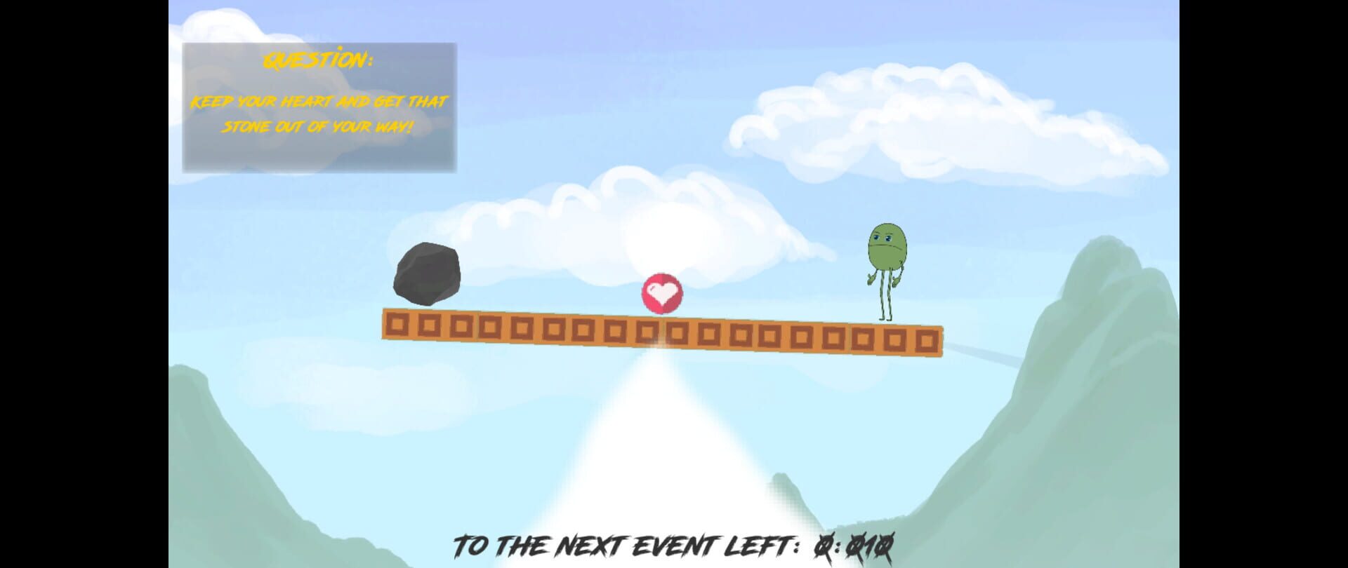Balance in the Mountains - Screenshot